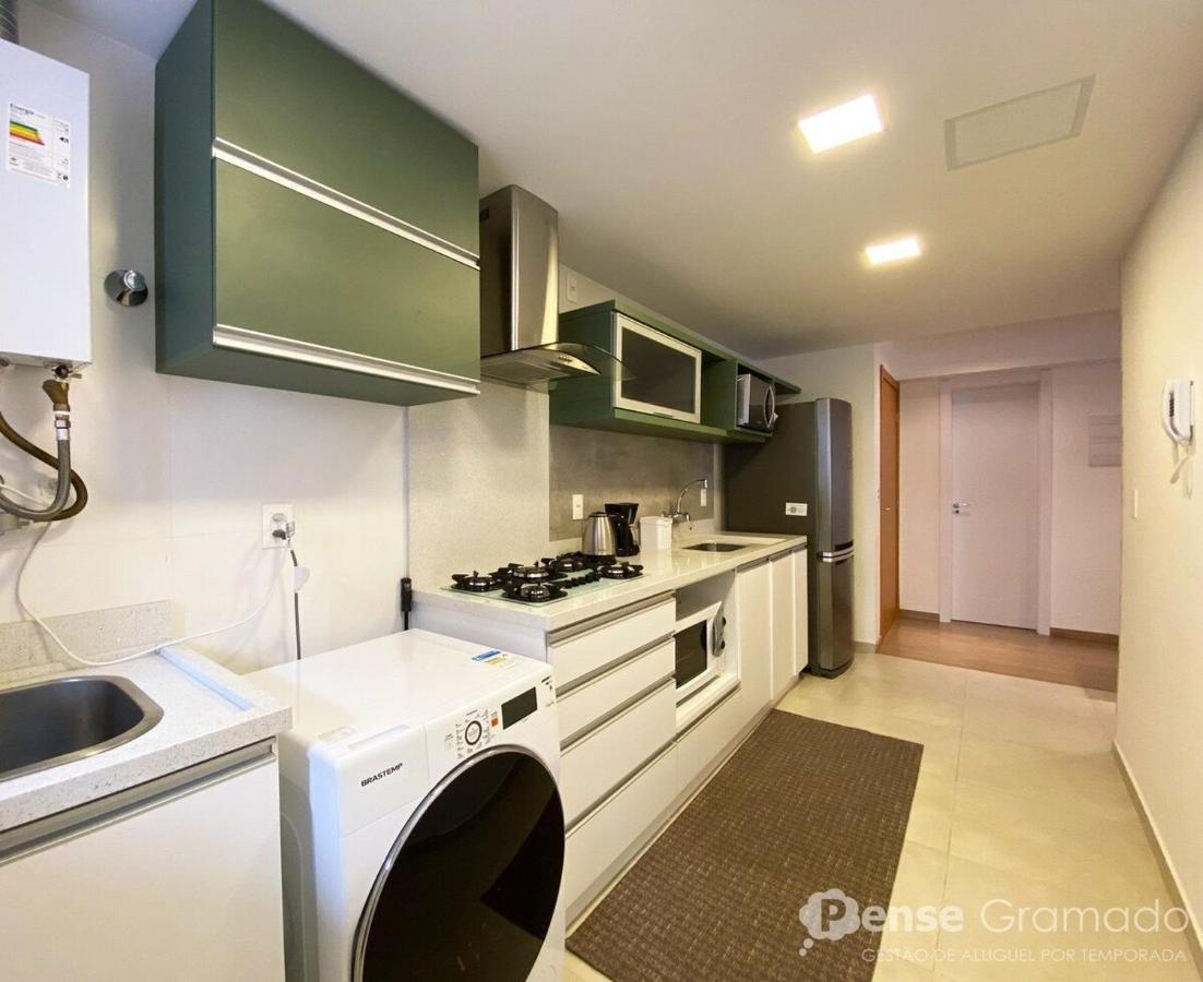 Apartamento 2 Suites - 650M Da Rua Coberta Gramado Ngoại thất bức ảnh