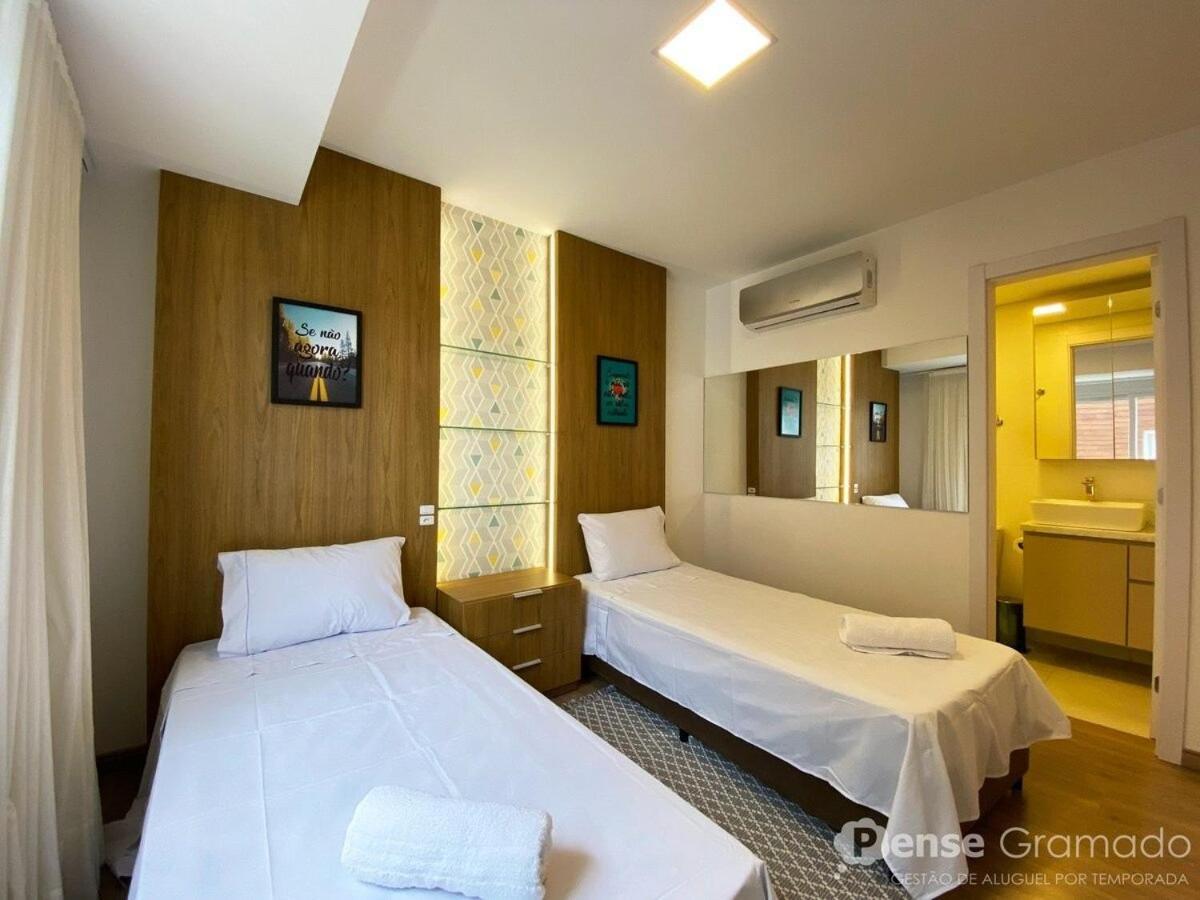 Apartamento 2 Suites - 650M Da Rua Coberta Gramado Ngoại thất bức ảnh