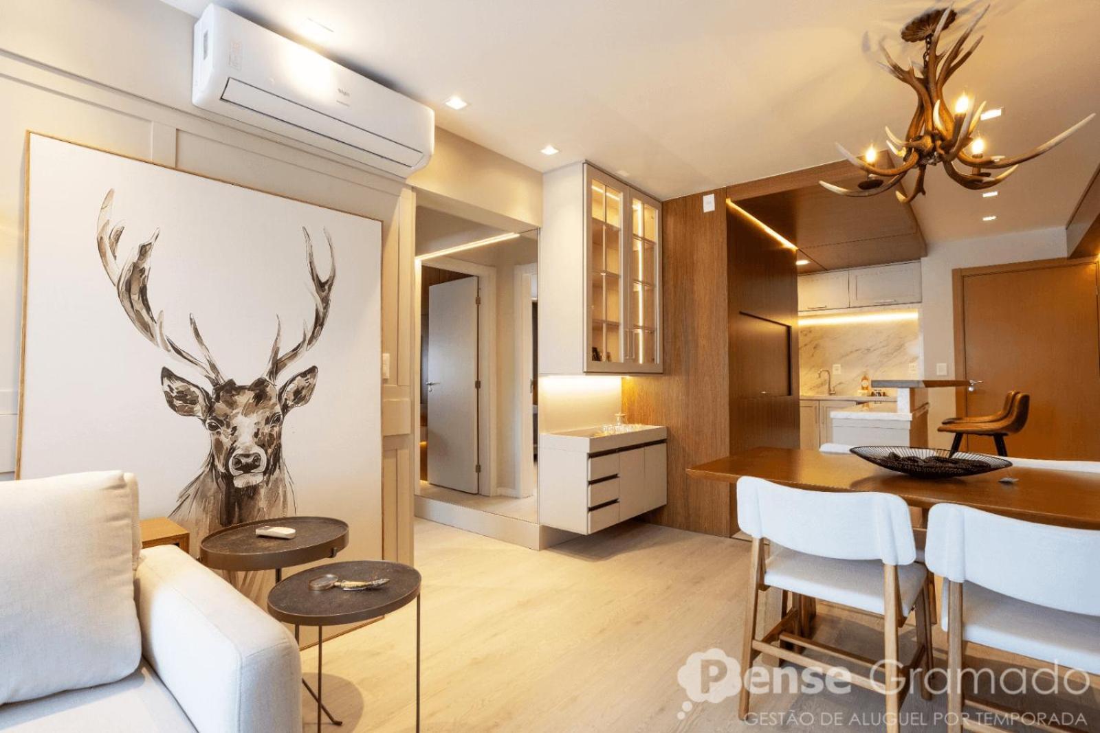 Apartamento 2 Suites - 650M Da Rua Coberta Gramado Ngoại thất bức ảnh